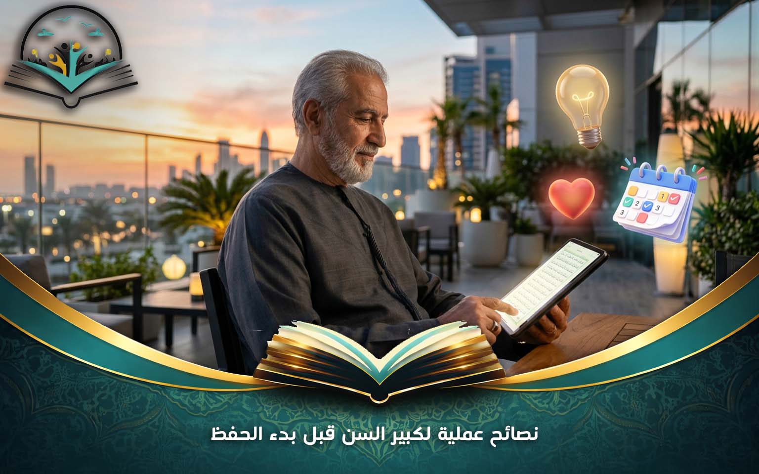 نصائح عملية لكبير السن قبل بدء الحفظ